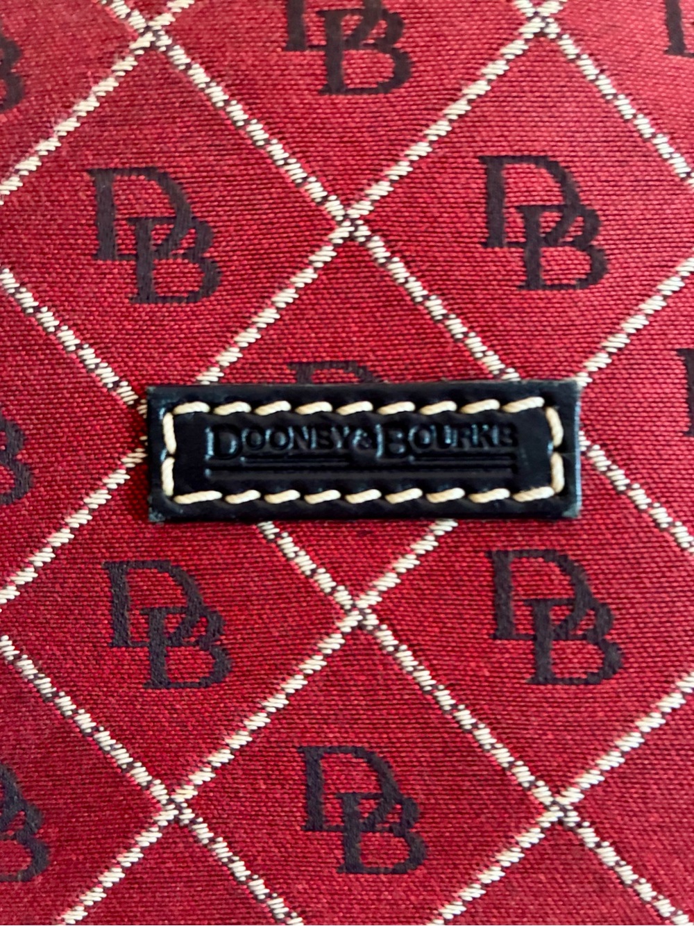 Dooney & Bourke Vintage Quilt Satchel - Picture 3 of 11